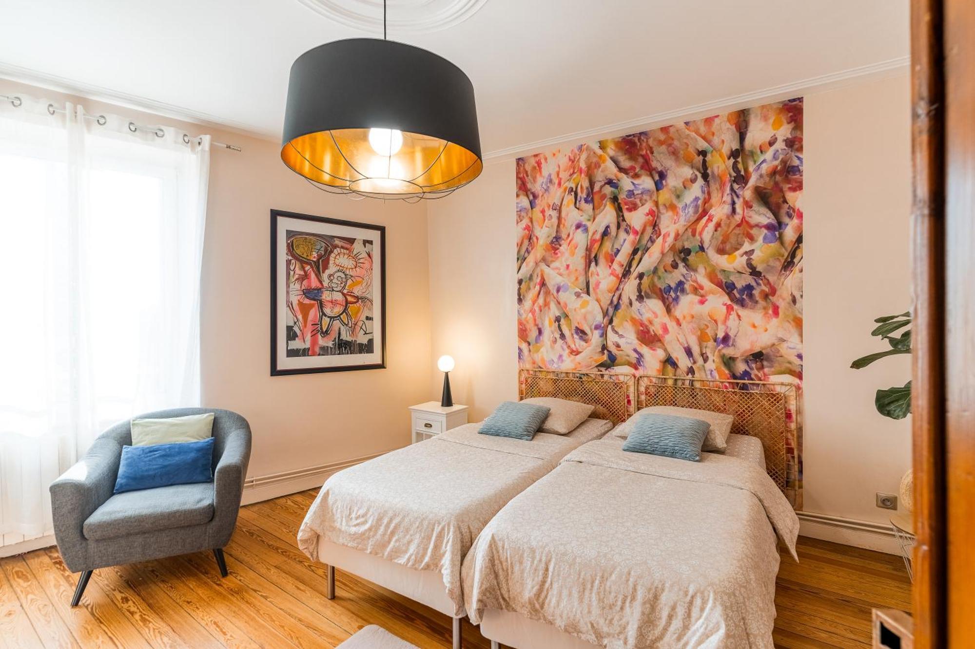 Le Maginot - Superbe Appartement De 75M2 - Deux Chambres - 4 Lits Simple -Position Centrale Centre Ville, Pompidou, Nouvelle Ville - 2 A 4 Personnes Мец Екстериор снимка